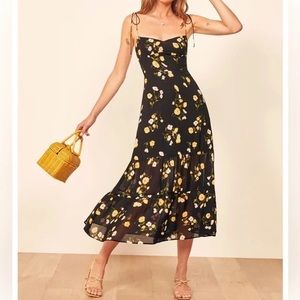Reformation Emmie Floral Midi Dress